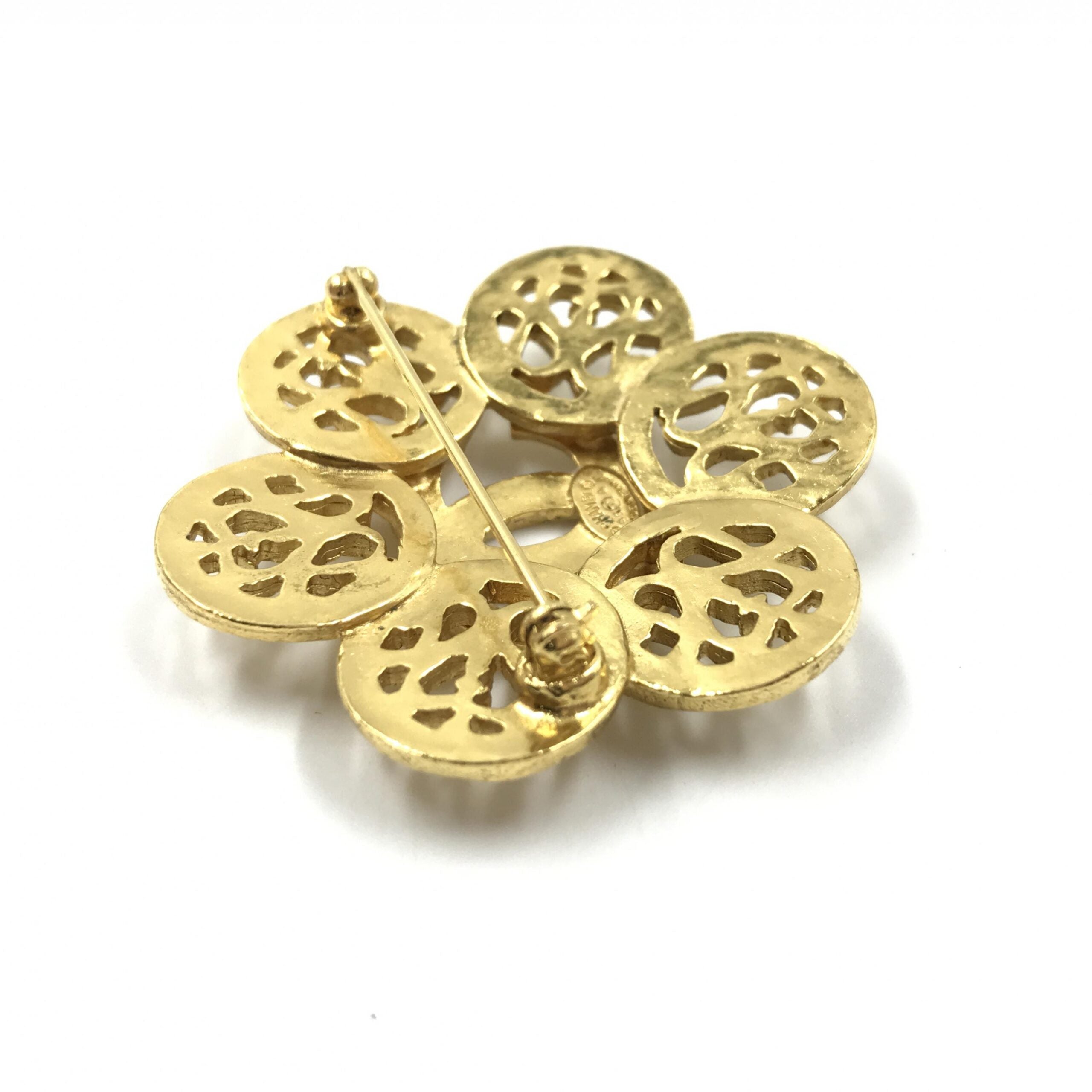Chanel Chanel Costume Jewlery Vintage Brooch Coco Women's Medallian