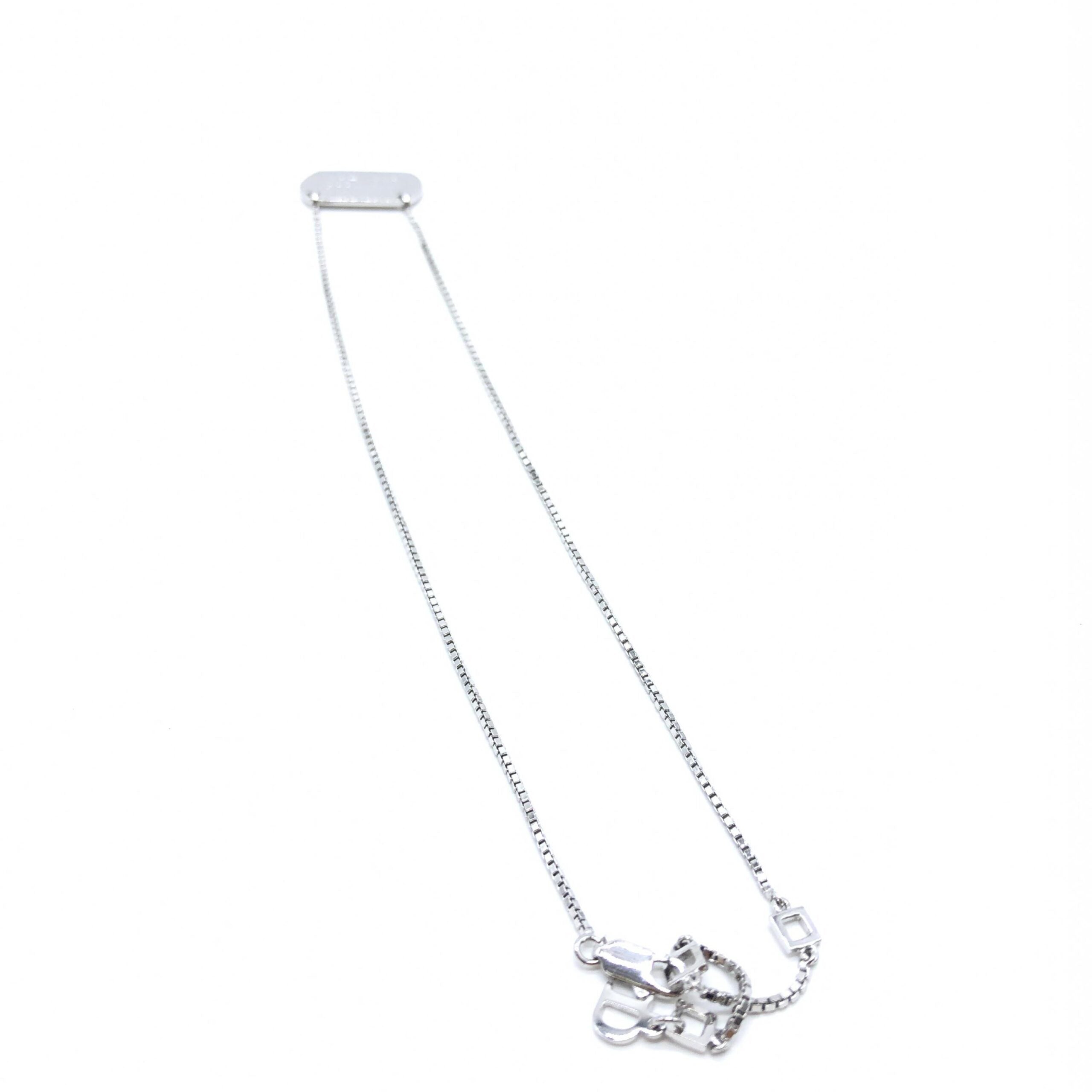 Christian Dior Dior 925 Sterling Silver Antique Art Deco Howard & Co. \"Port\" Women's Necklace (Pre-Owned)