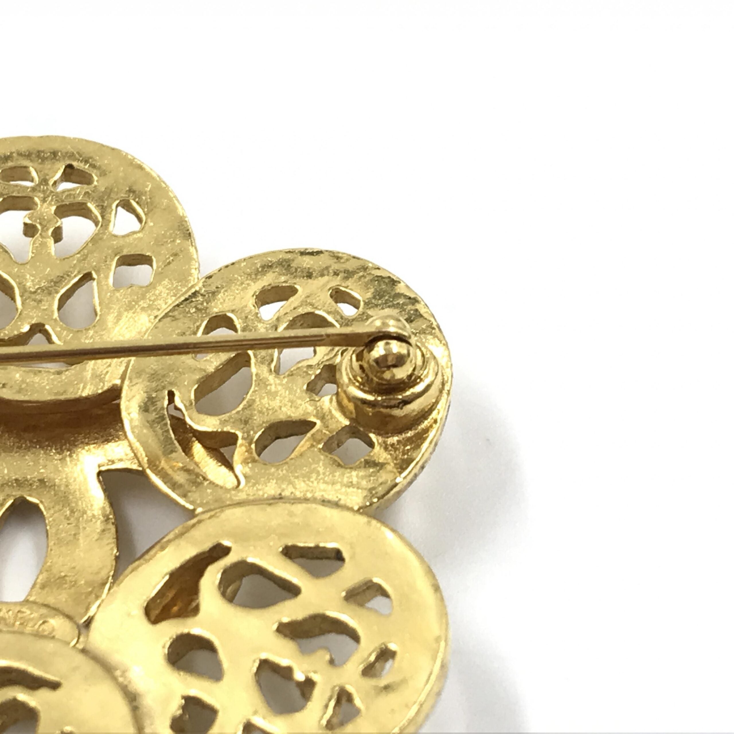 Chanel Chanel Costume Jewlery Vintage Brooch Coco Women's Medallian