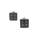 Chanel Coco Mark Square Clip-On Women's Earrings