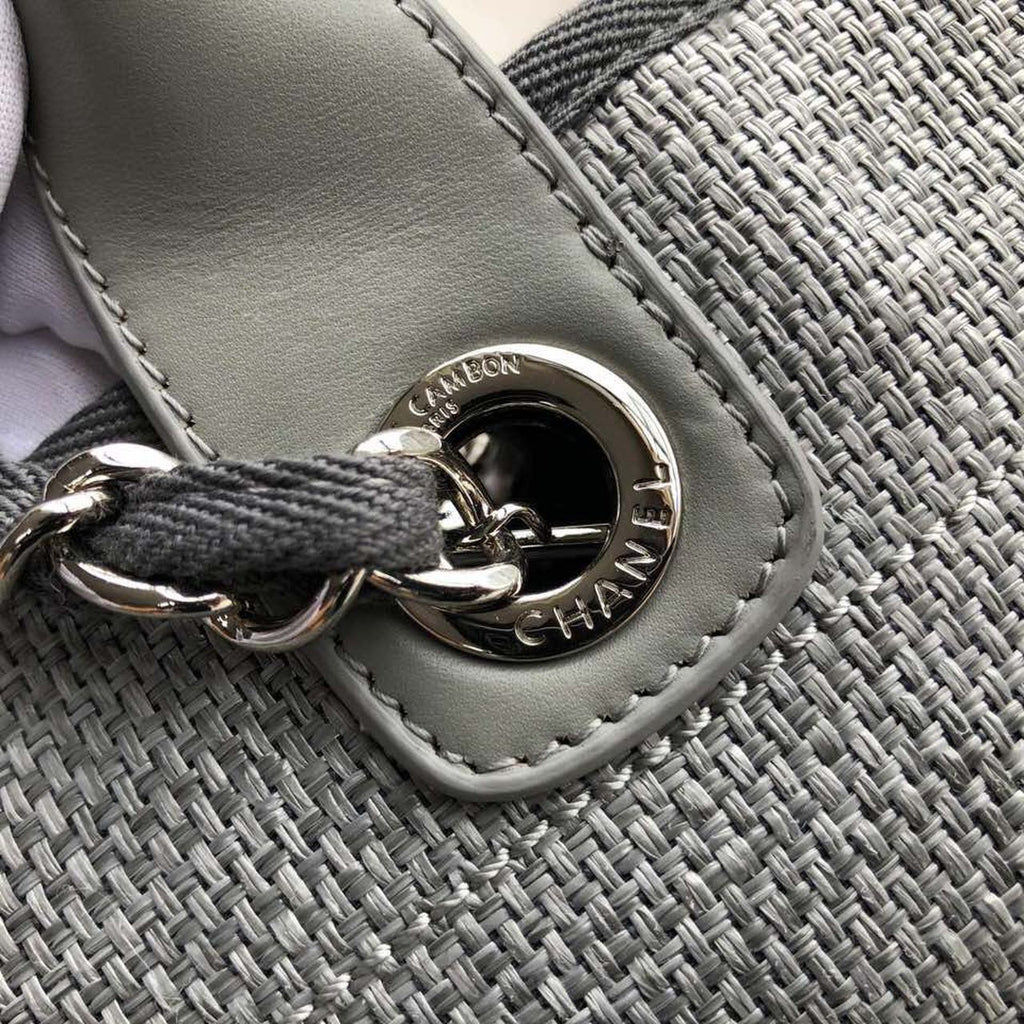 ChanelSmall Shopping Bag SiLouis Vuittoner Hardware Grey For Women, Women’s Handbags, Shoulder Bags 15.2in/39cm AS3257