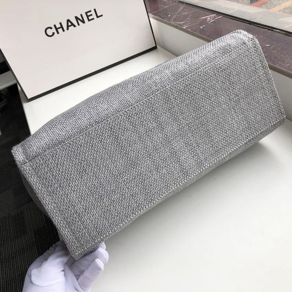 ChanelSmall Shopping Bag SiLouis Vuittoner Hardware Grey For Women, Women’s Handbags, Shoulder Bags 15.2in/39cm AS3257