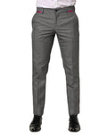 Dolce & Gabbana Gray Viscose Skinny Men Dress Trouser Pants