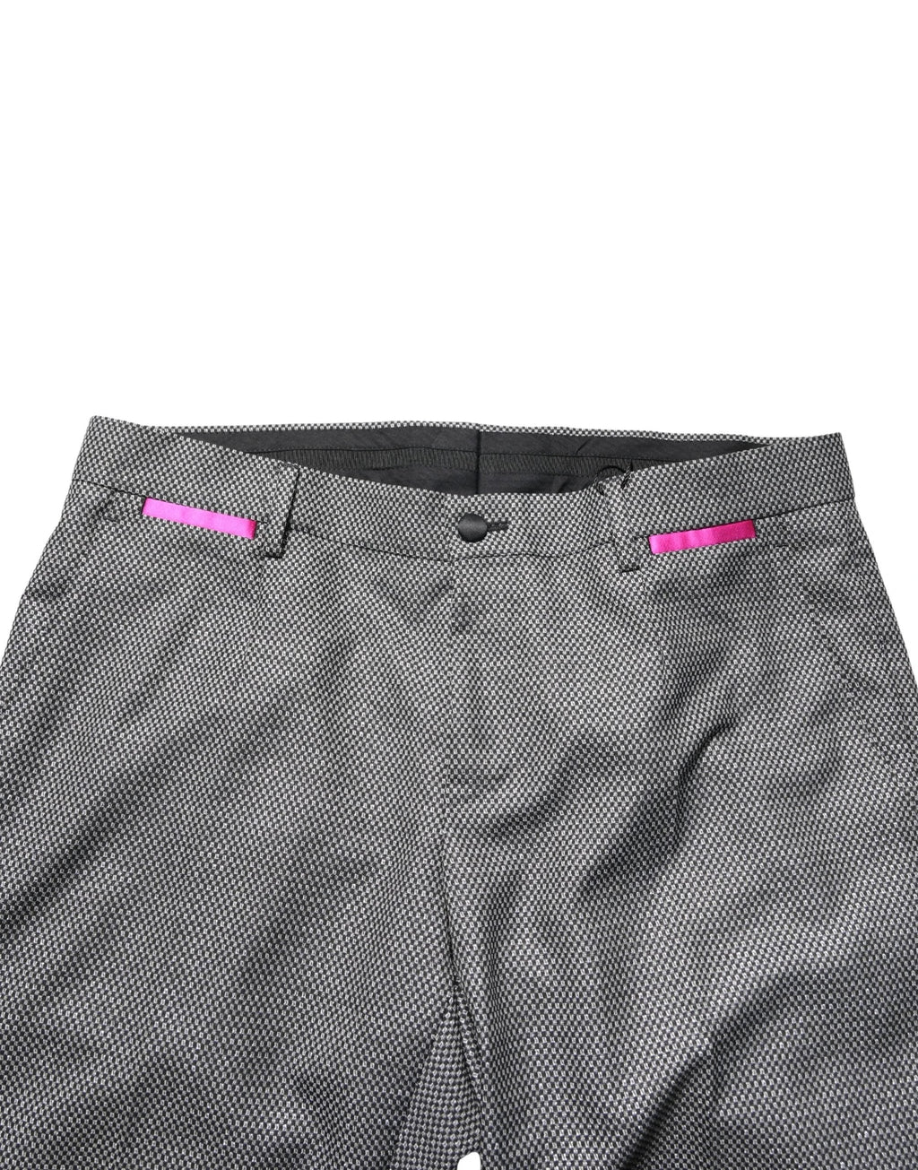 Dolce & Gabbana Gray Viscose Skinny Men Dress Trouser Pants