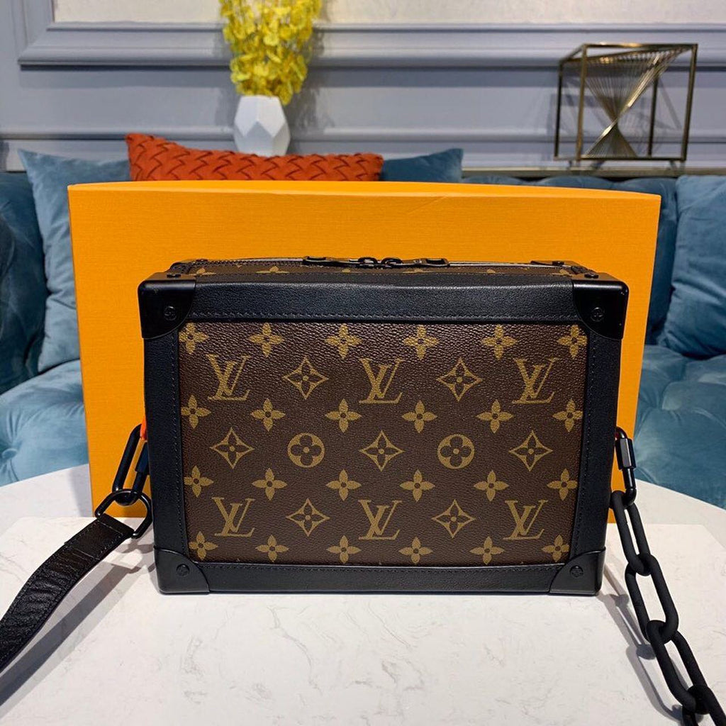 Louis Vuitton Soft Trunk Monogram Canvas For Women,  Shoulder And Crossbody Bags 9.4in/24cm Louis Vuitton