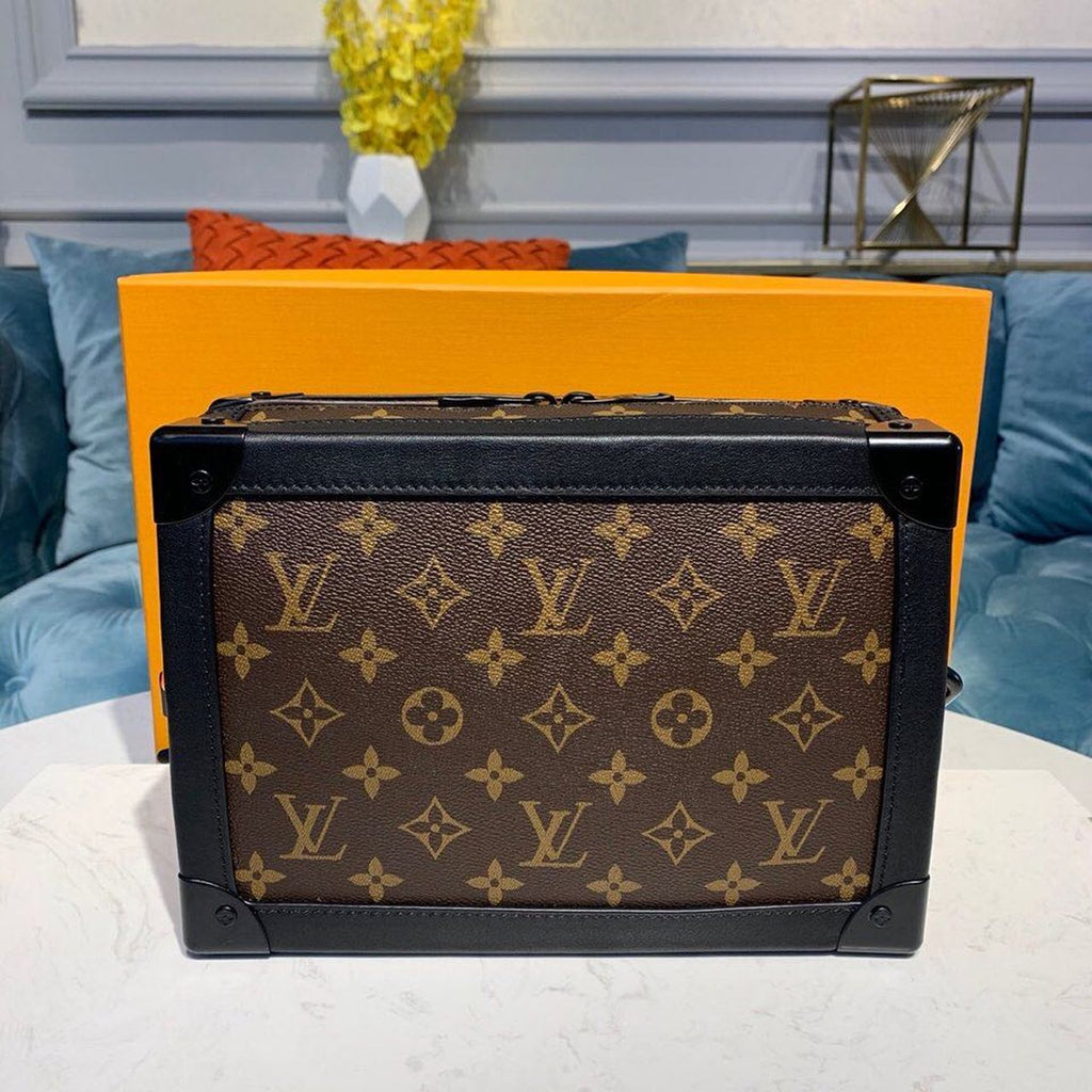 Louis Vuitton Soft Trunk Monogram Canvas For Women,  Shoulder And Crossbody Bags 9.4in/24cm Louis Vuitton