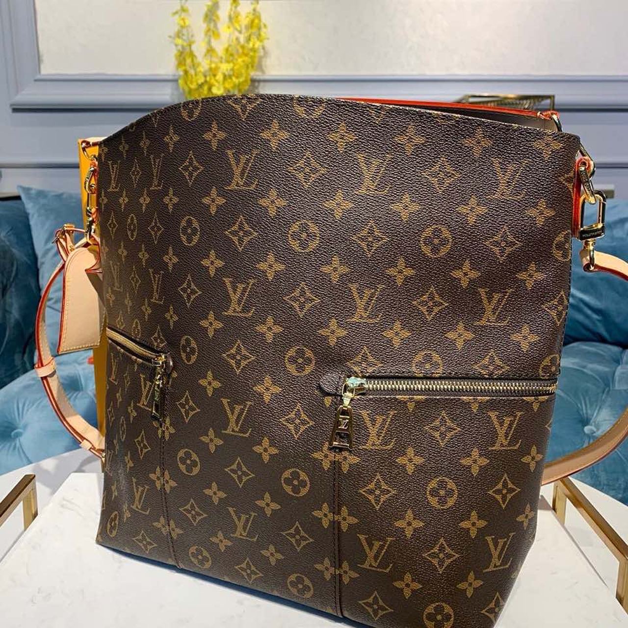 Louis Vuitton Melie Monogram Canvas For Women, Women’s Handbags, Shoulder Bags 16.5in/42cm Louis Vuitton M41544