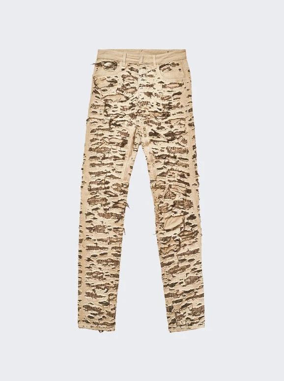 Givenchy Brown Fibres Skinny Jeans