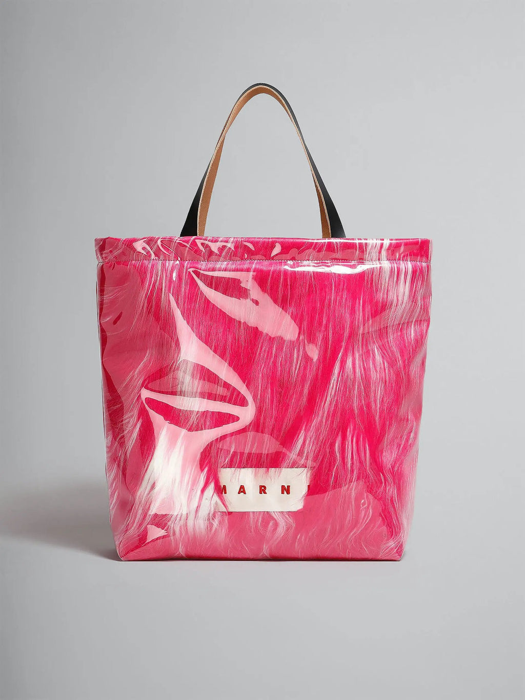 Marni Fuchsia Fibres Tote Bag