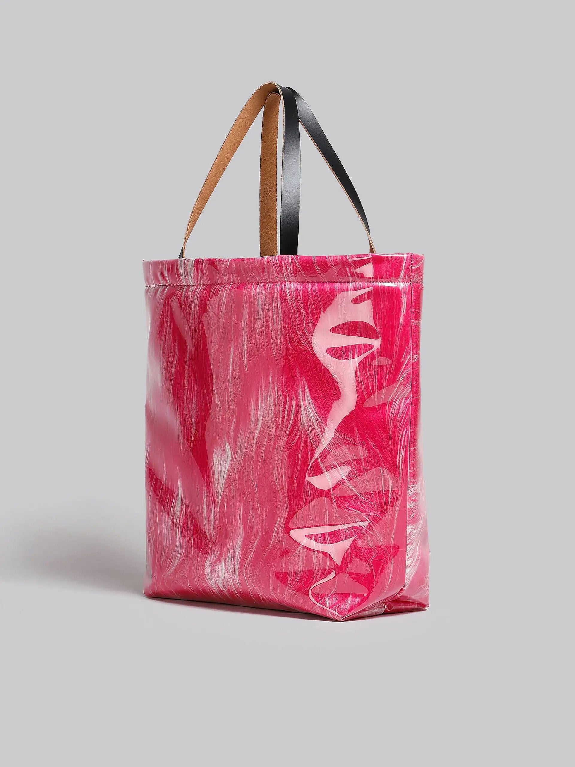 Marni Fuchsia Fibres Tote Bag