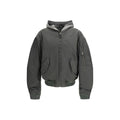Balenciaga Gray Cotton Men's Bomber