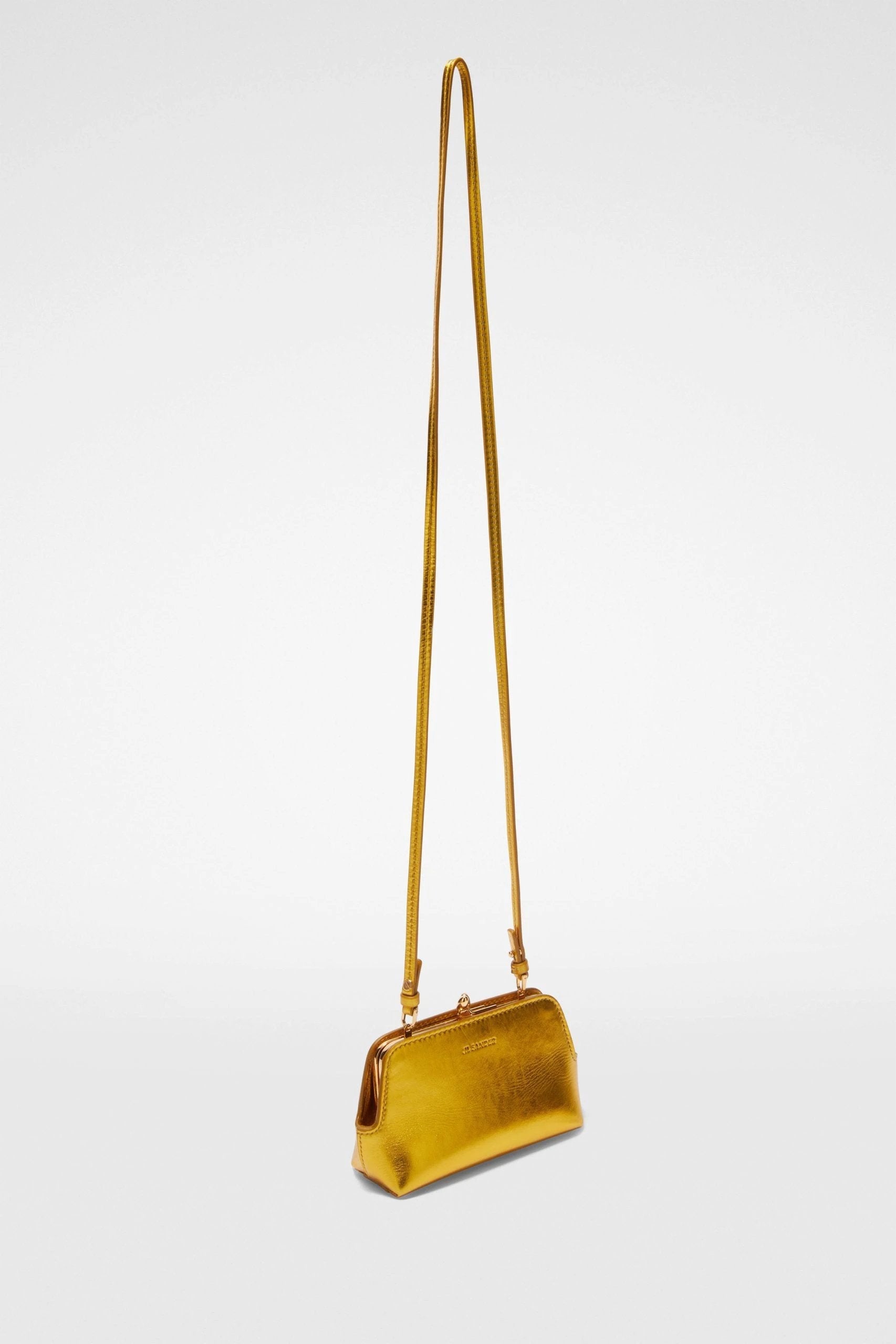 Jil Sander Yellow Fibres Shoulder Bag