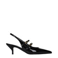 Celine Black Leather Women's Sandals