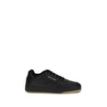 Saint Laurent Black Calf Leather Bos Taurus Low Top Men's Sneakers