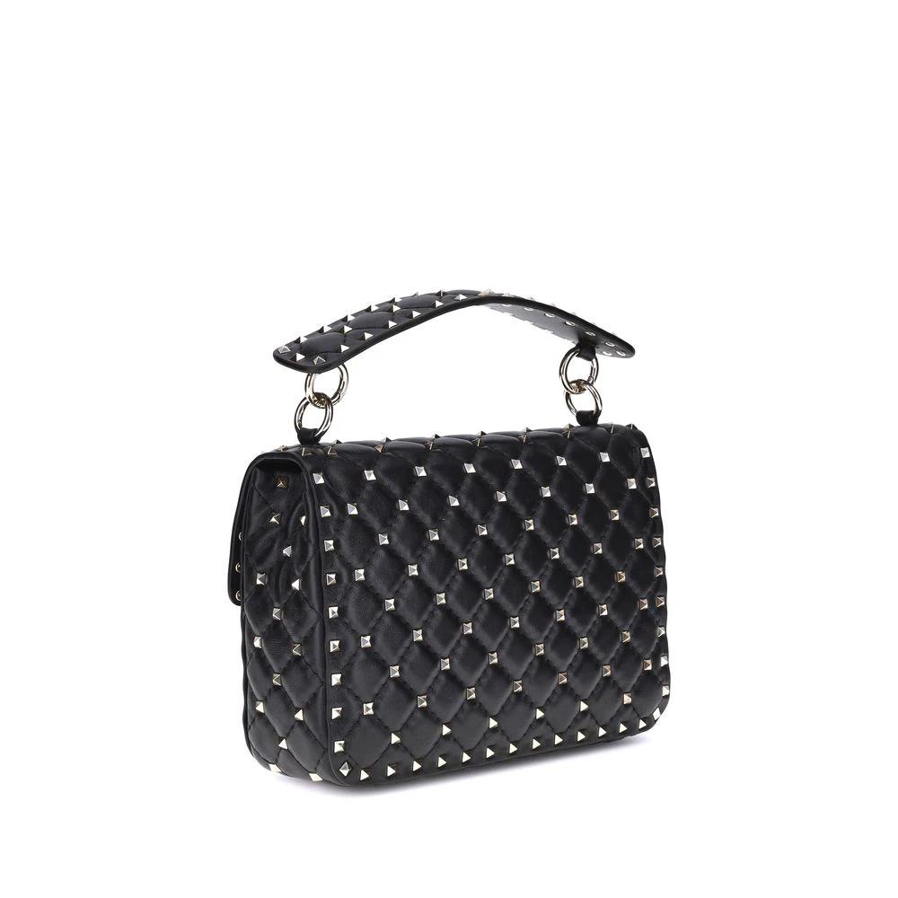 Valentino Garavani Black Lamb Ovis Aries Aries Shoulder Bag