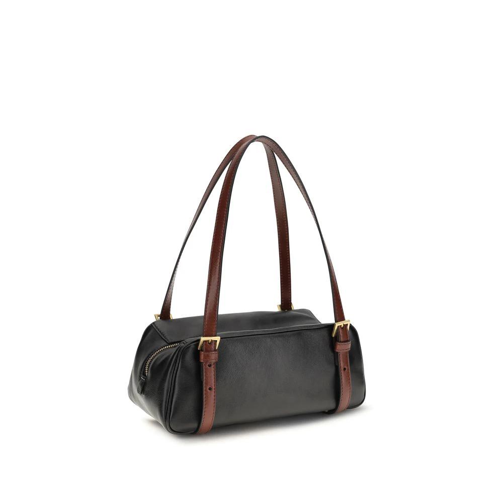 Versace Black Lamb Ovis Aries Aries Shoulder Bag
