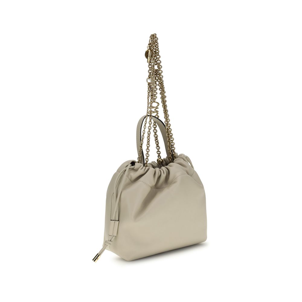 Chloé Beige Lamb Ovis Aries Aries Shoulder Women's Bag