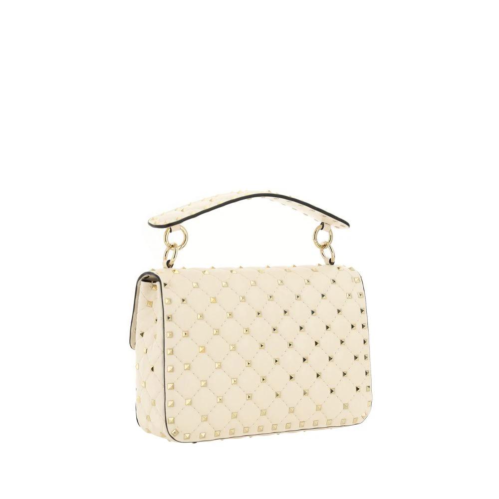 Valentino Garavani Beige Lamb Ovis Aries Aries Shoulder Bag