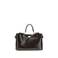 Dolce & Gabbana Brown Calf Leather Bos Taurus Shoulder Bag