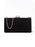 Jimmy Choo Black Satin Crossbody Bag