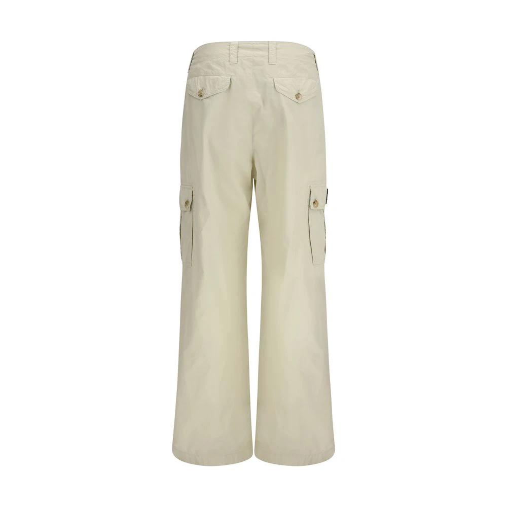 Dolce & Gabbana Beige Cotton Casual Pants