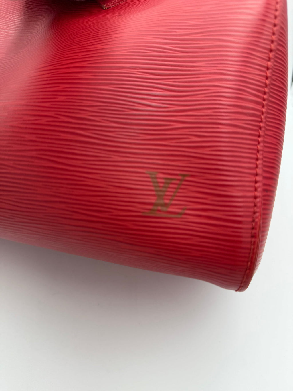 Louis Vuitton LOUIS VUITTON Speedy 35 EPI Red Women's Handbag