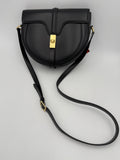 Celine CELINE Sac 16 Besace Black Large Women's Bag