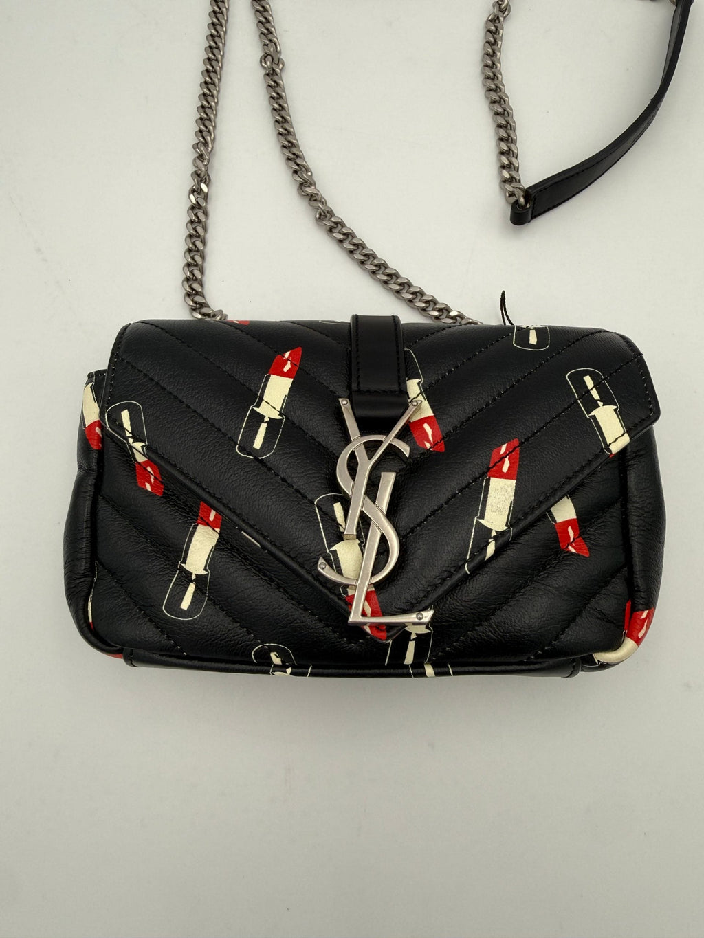 Saint Laurent SAINT LAURENT MINI COLLEGE Lip Stick Women's Handbag (Pre-Owned)