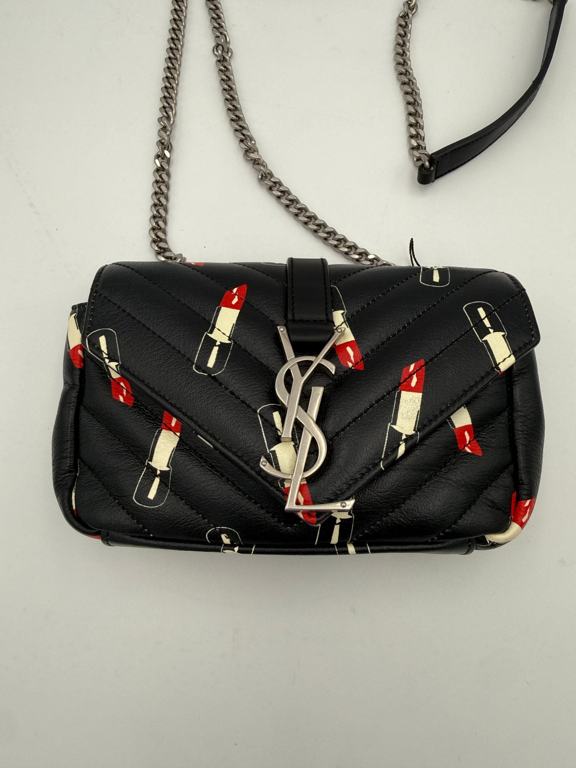 Saint Laurent SAINT LAURENT MINI COLLEGE Lip Stick Women's Handbag (Pre-Owned)
