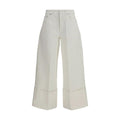 Givenchy White Cotton Jeans Denim