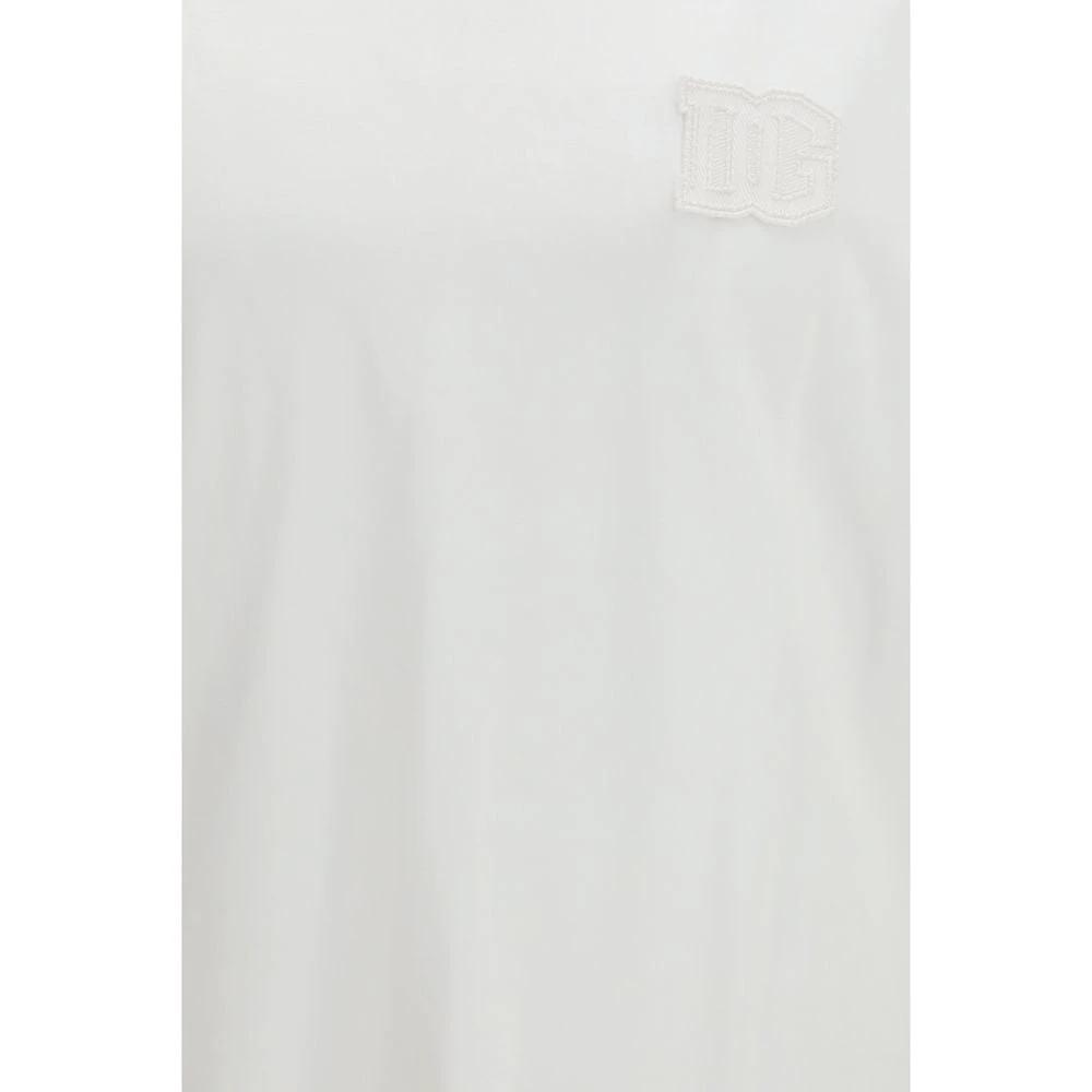 Dolce & Gabbana White Cotton T-Shirt