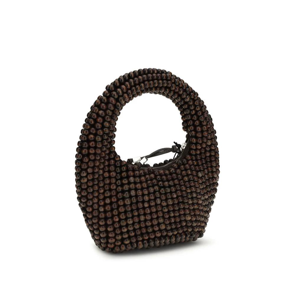 Staud Black Other Fibres Handbag