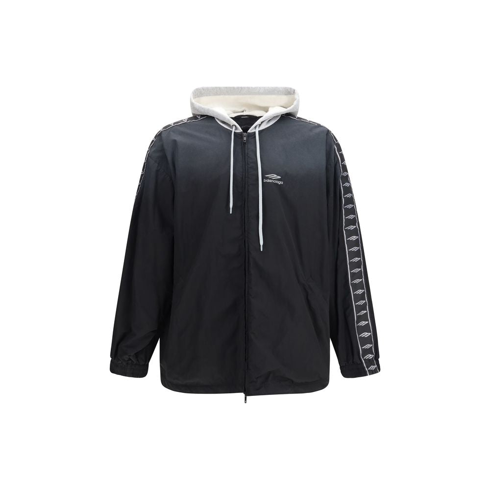 Balenciaga Black Polyester Men's Bomber