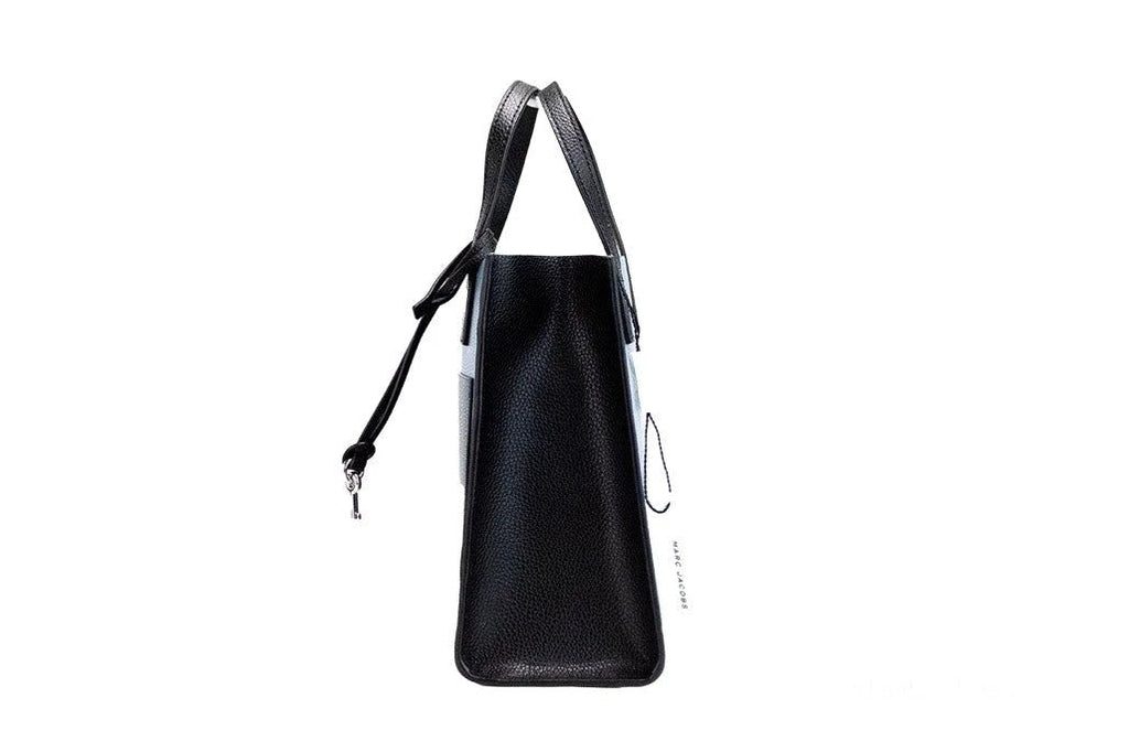 Marc Jacobs Grind Mini Blue Heaven Colorblock Leather Tote Crossbody Bag Purse
