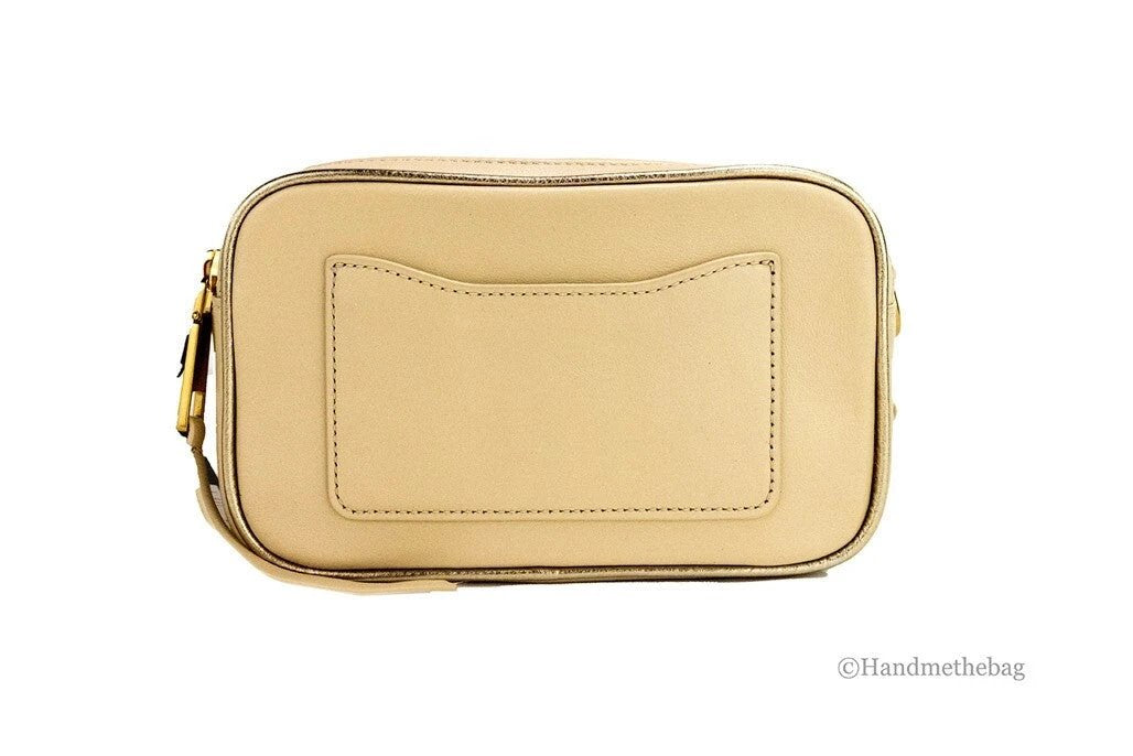 Marc Jacobs The Moto Shot 21 Curds Leather Camera Crossbody Purse Bag