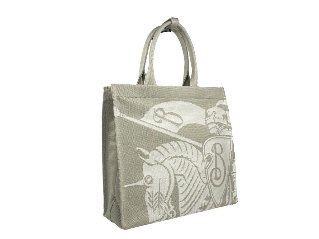 Burberry Burberry EKD Canvas Tote Bag With Coin Women's Pouch