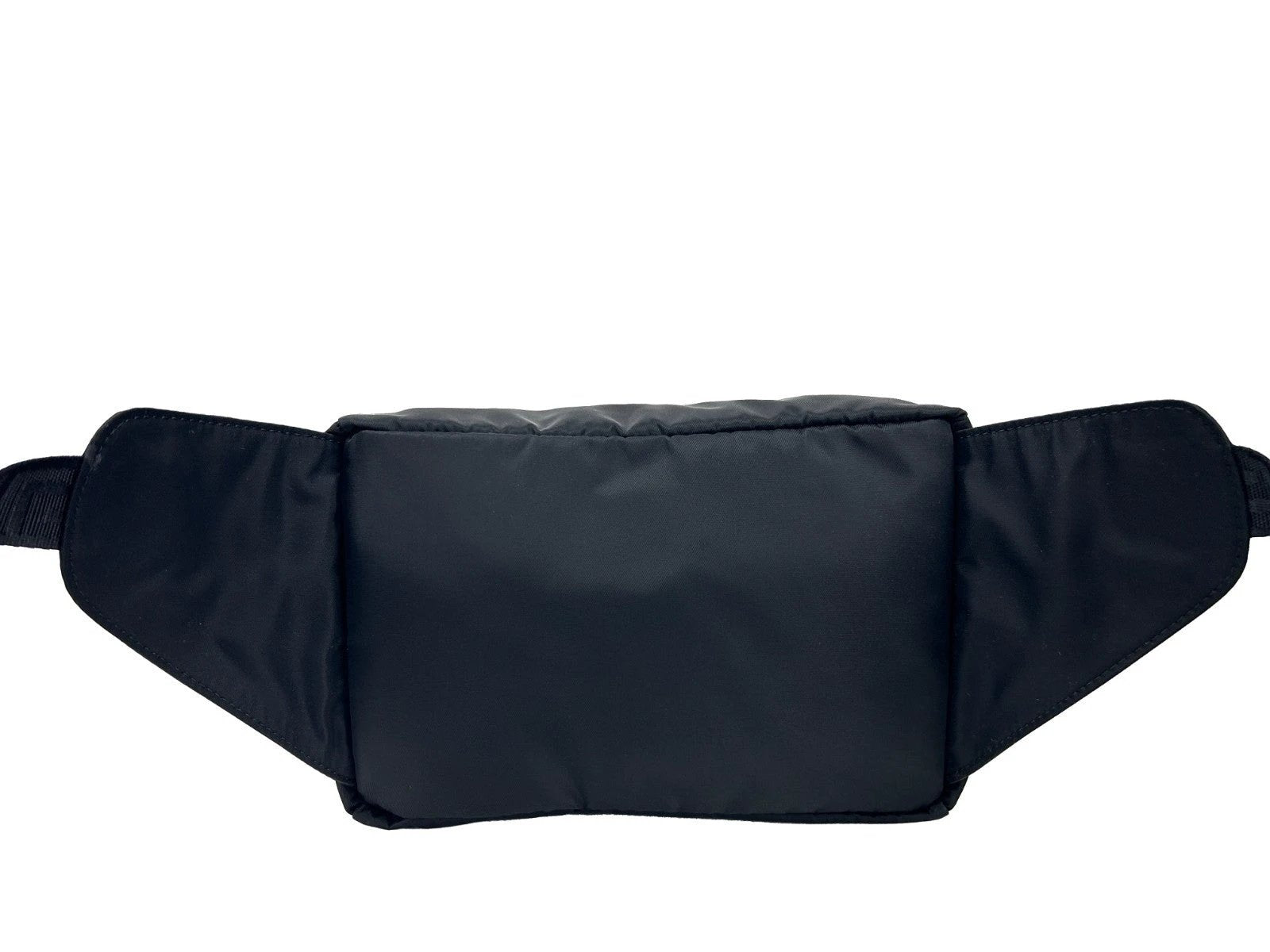 Versace Medusa Black Nylon Belt Bag Waist Fanny Pack Purse
