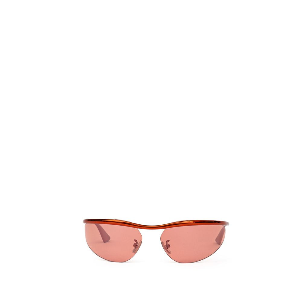 Bottega Veneta Orange Metal Men's Sunglasses