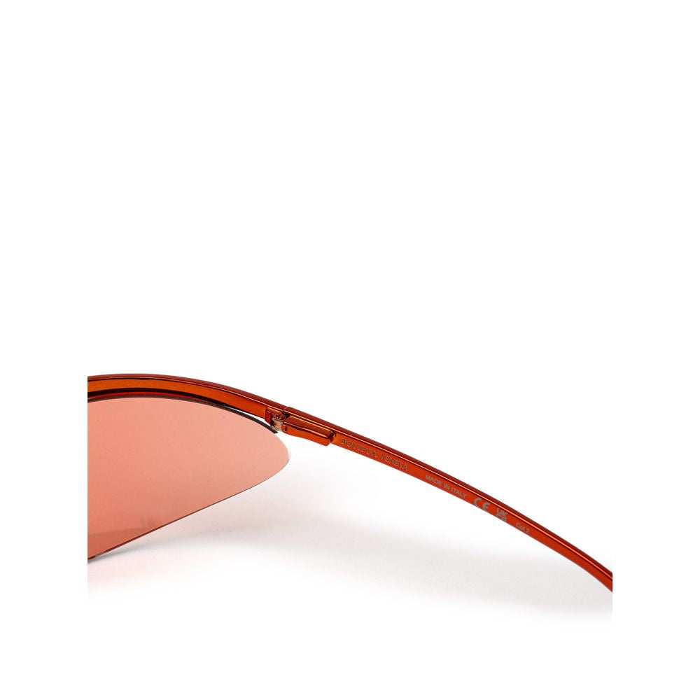 Bottega Veneta Orange Metal Men's Sunglasses