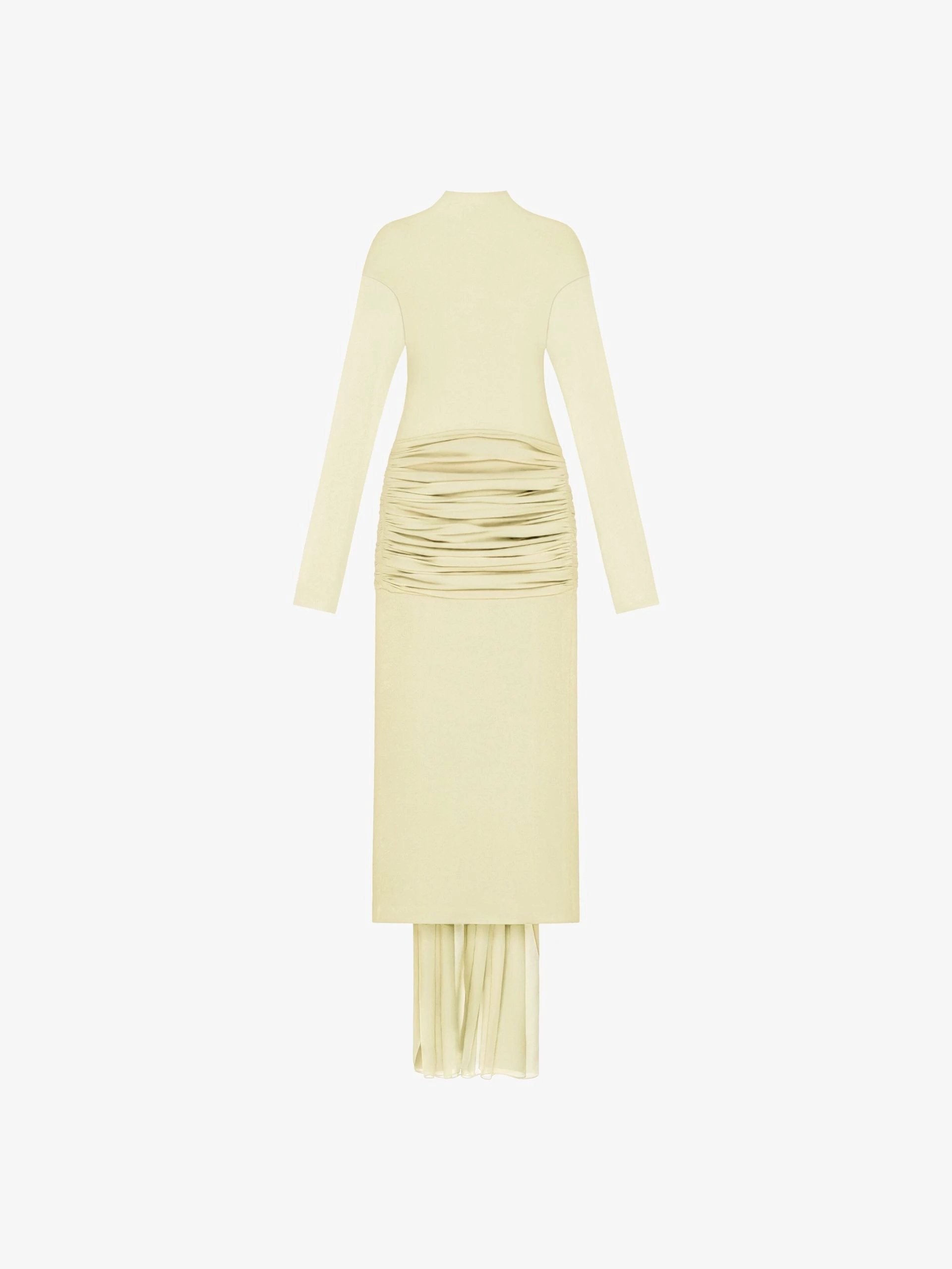 Givenchy Yellow Fibres Casual Dress