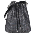 Jimmy Choo Black Satin Crossbody Bag