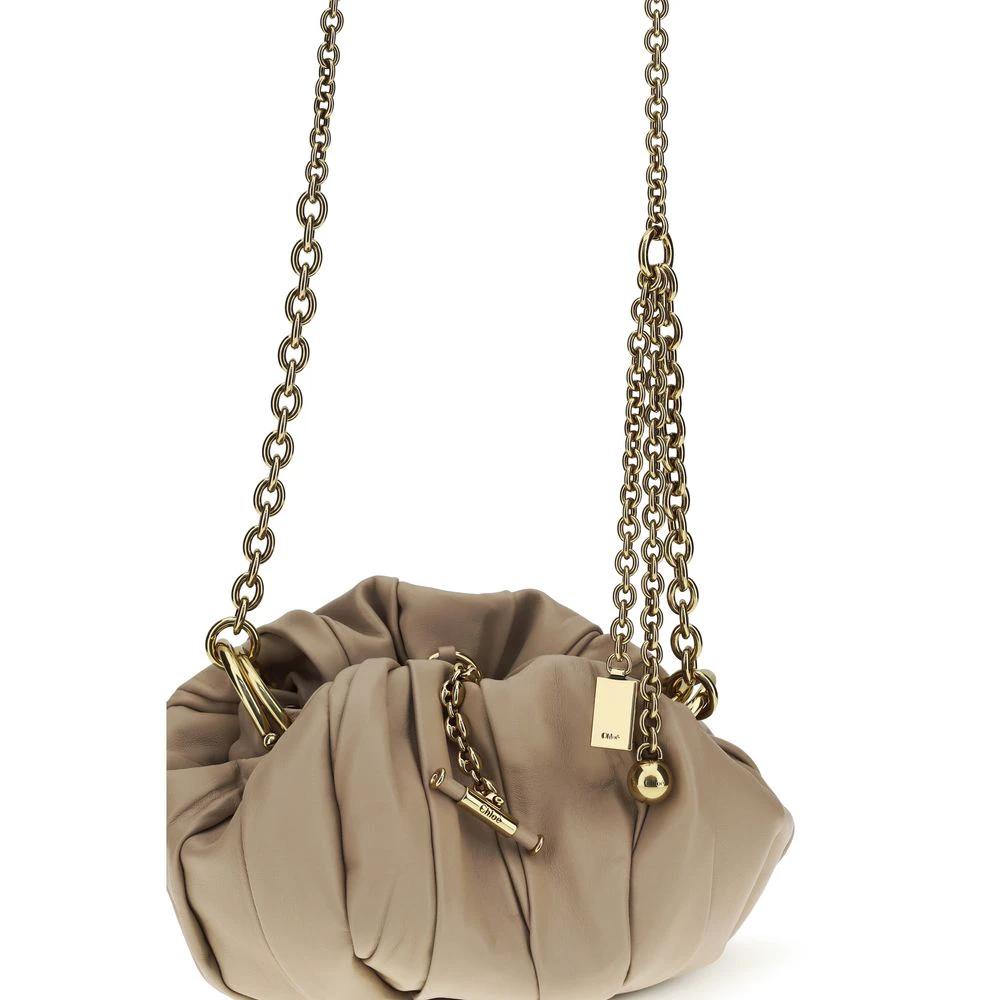 Chloé Beige Lamb Ovis Aries Aries Shoulder Bag
