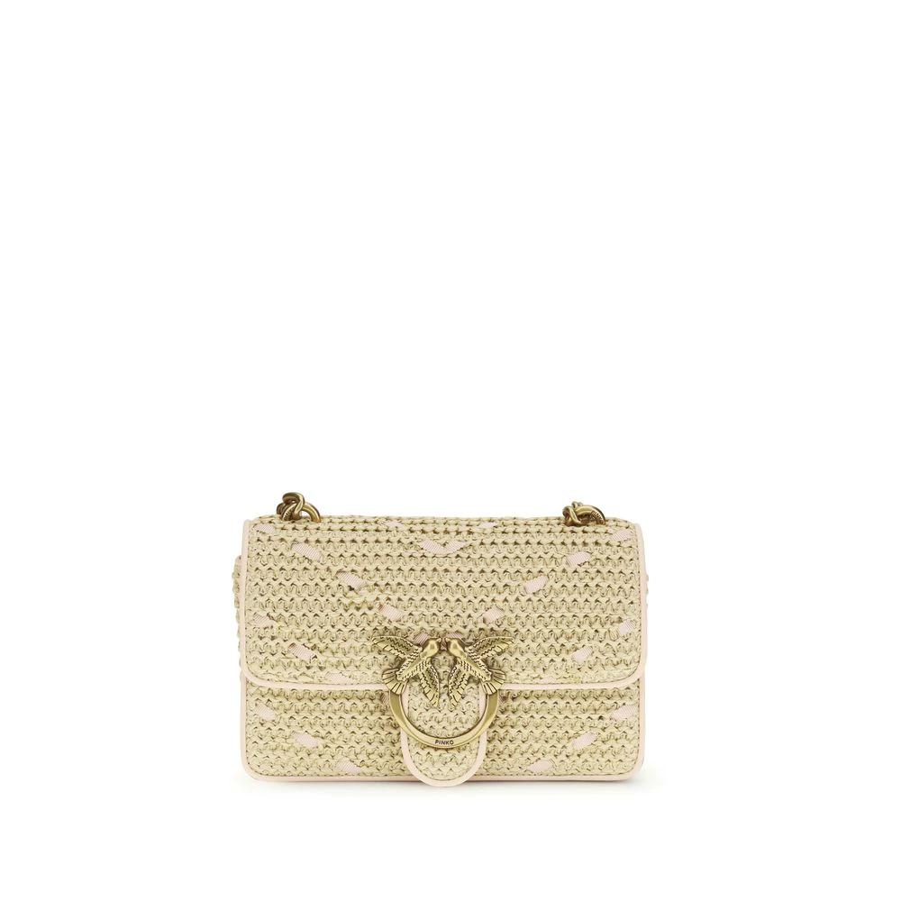 PINKO Beige Polypropylene Shoulder Bag