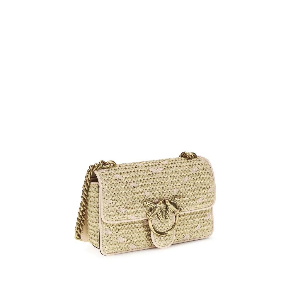 PINKO Beige Polypropylene Shoulder Bag