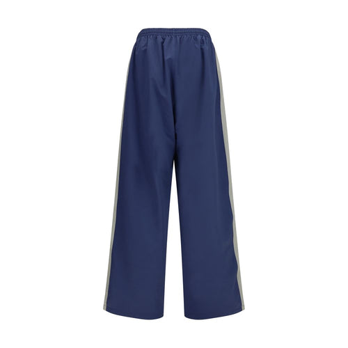 Balenciaga Blue Polyester Joggers (Workout Men's Pants)