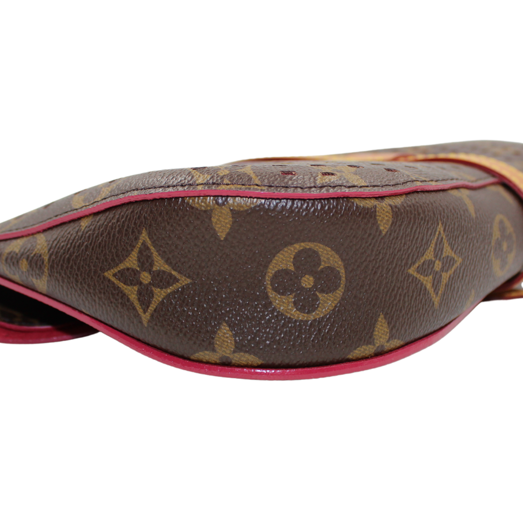 Louis Vuitton Saumur Monagram Perforated Clutch