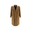 Saint Laurent Brown Wool Men's Coat