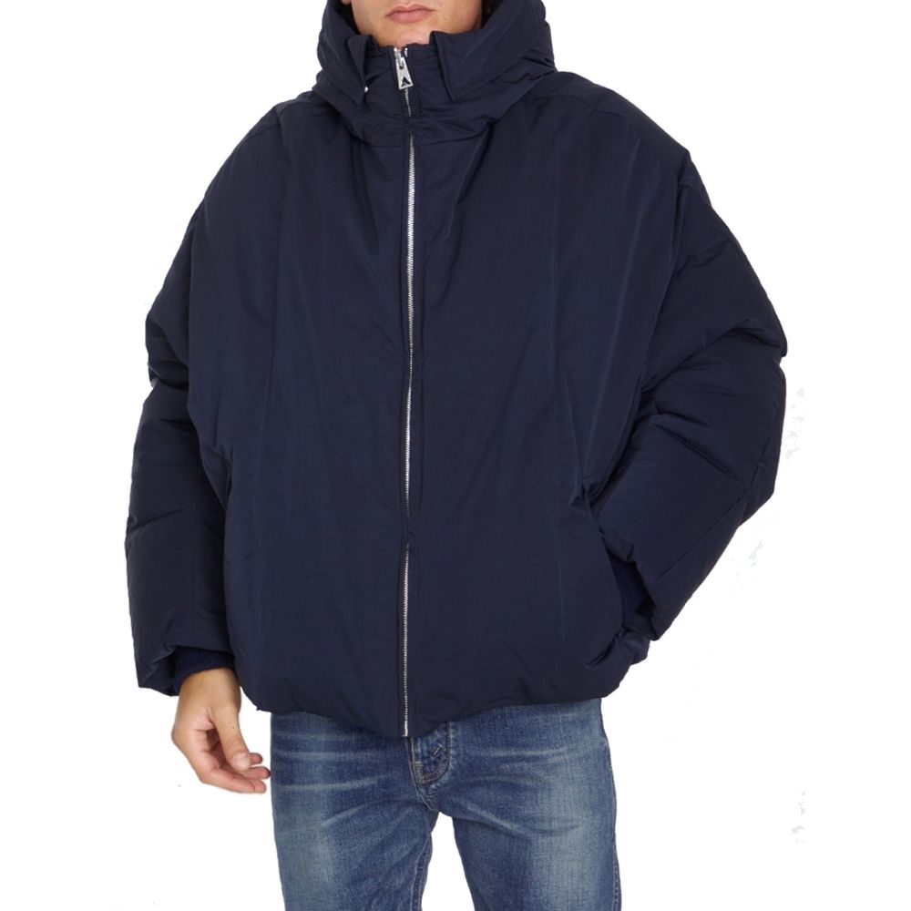 Bottega Veneta Blue Polyamide Men's Coat