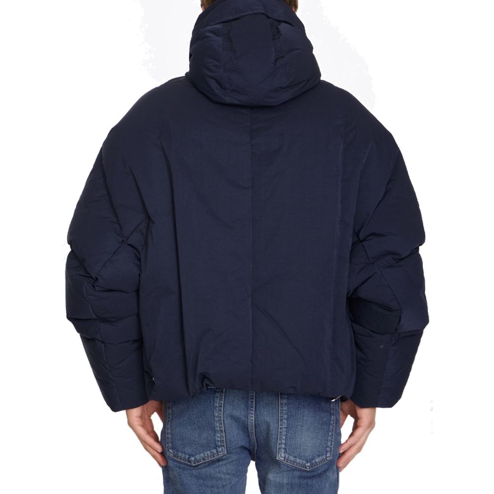 Bottega Veneta Blue Polyamide Men's Coat