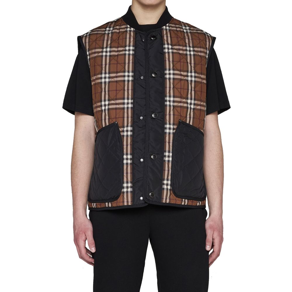 Burberry Brown Polyester Men's Clothing